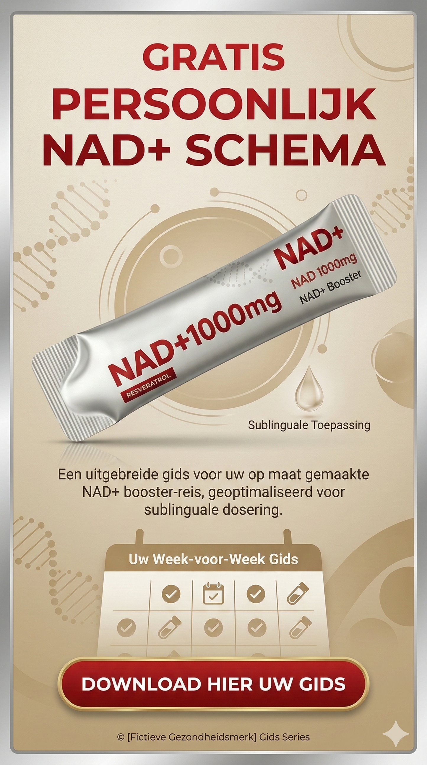 Persoonlijk 90-dagen NAD+ Schema